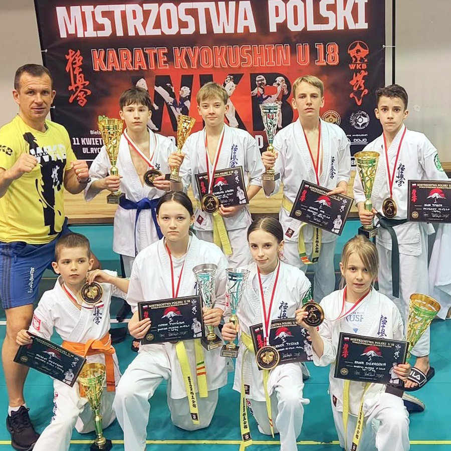 Sukces Karateków SP4 Wołomin na Mistrzostwach Polski 2026 04 Karate 01